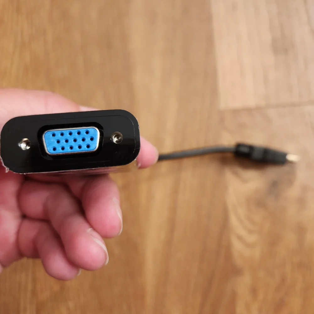 Black Moread HDMI Adapter